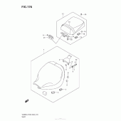 Схема вузла: Seat (Vl800C E28) для Suzuki VZ800 Boulevard M50