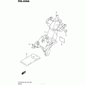 Схема вузла: Тримач інструменту для Suzuki GSX-R1000