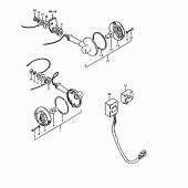 Схема узла: Поворотники (E39) для Suzuki GS1000