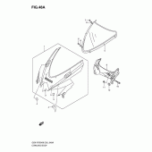 Схема узла: Передний обтекатель (Model k9) для Suzuki GSX-R750
