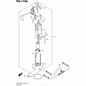Схема узла: Топливный насос для Suzuki DL650 V-Strom