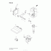 Схема узла: Электрооборудование (Gsx-R600L3 E03) для Suzuki GSX-R600