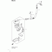 Схема вузла: Паливний насос для Suzuki UH200 Burgman