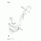 Схема вузла: Вихлопна система (Gsx-R1000L3 E33) для Suzuki GSX-R1000