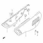Схема вузла: Бічні панелі для Suzuki DF200