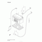 Схема вузла: Акумулятори (Gsx-R1000L3 E03) для Suzuki GSX-R1000