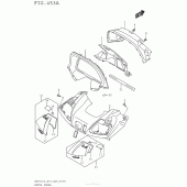 Схема вузла: Meter Panel (An650L5 E03) для Suzuki AN650 Burgman (EU analogue of SkyWave)