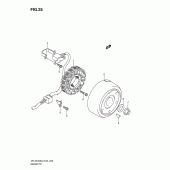 Схема узла: Статор & Ротор для Suzuki DR-Z400 DR-Z400S