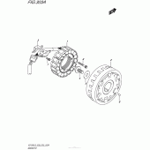 Схема вузла: Статор & Ротор для Suzuki VZ1500 Boulevard M90