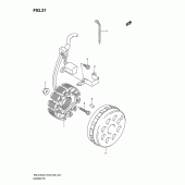 Схема вузла: Статор & Ротор для Suzuki RM-Z450