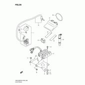 Схема вузла: Електроустаткування для Suzuki GSX1250