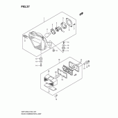 Схема вузла: Задній ліхтар (Стоп-сигнал) для Suzuki GSF1250 Bandit