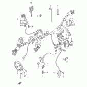 Схема вузла: Електропроводка для Suzuki DR800