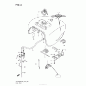 Схема узла: Топливный бак (Vz1500L3 E28) для Suzuki VZ1500 Boulevard M90