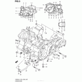 Схема узла: Картер двигателя для Suzuki VZ800 Boulevard M50