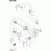 Схема вузла: Водяний насос Suzuki VZ800 Boulevard M50
