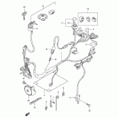 Схема вузла: Електропроводка для Suzuki DF125