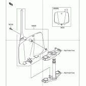 Схема вузла: Комплектуюча для Suzuki DR-Z110