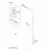 Схема узла: Передний тормозной цилиндр (Dr-Z125L E28) для Suzuki DR-Z125 DR-Z125