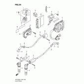 Схема узла: Электрооборудование (Vlr1800tl1 e19) для Suzuki VLR1800 Intruder C1800R/ Boulevard C109R