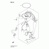 Схема вузла: Паливний насос Suzuki VL800 Boulevard C50T