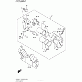 Схема вузла: Передній гальмівний супорт для Suzuki DL650 V-Strom