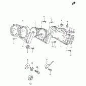 Схема узла: Спидометр (Model t/v) для Suzuki GSX-R750