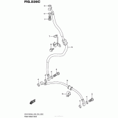 Схема вузла: Front Brake Hose (Gsx-R1000L6 E33) для Suzuki GSX-R1000