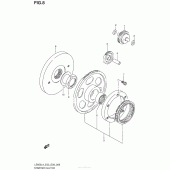 Схема узла: Привод стартера для Suzuki LS650 Boulevard S40