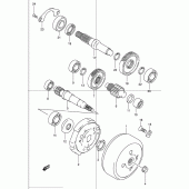 Схема вузла: Трансмісія для Suzuki UC150 Epicuro