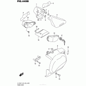 Схема вузла: Бічні панелі (Vl1500Bl7 E28) для Suzuki VL1500 Boulevard C90T BOSS