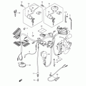 Схема вузла: Електропроводка (Model k5) для Suzuki VS800 Boulevard S50