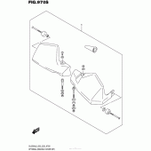 Схема вузла: Захист рук (Опція) для Suzuki DL650 V-Strom