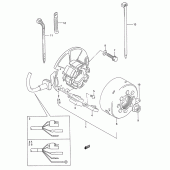 Схема вузла: Статор & Ротор для Suzuki RM250