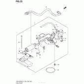 Схема вузла: Паливний насос Suzuki VZR1800 Boulevard M109R BOSS