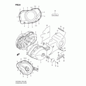 Схема узла: Крышки картера для Suzuki VLR1800 Intruder C1800R/ Boulevard C109R