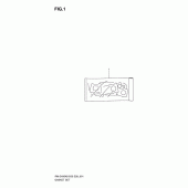 Схема узла: Ремкомплект прокладок двигателя (Rm-z450k8/k9/l0) для Suzuki RM-Z450