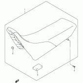 Схема узла: Сиденье (Model k2/k3/k4) для Suzuki DR-Z250