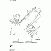 Схема вузла: Бічні панелі (Gw250L5 P33) для Suzuki GW250 Inazuma