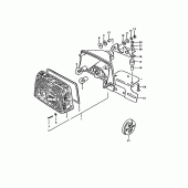 Схема вузла: Задній ліхтар (Стоп-сигнал) (E34) для Suzuki GS1000