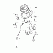 Схема вузла: Спідометр для Suzuki LS650 Savage