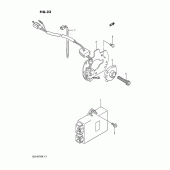 Схема вузла: Імпульсний датчик для Suzuki GSX-R750