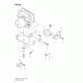 Схема вузла: Блок ABS для Suzuki AN400 Burgman (EU analogue of SkyWave)