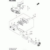 Схема узла: Задний фонарь (Стоп-сигнал) (Gsx-R600L5 E03) для Suzuki GSX-R600