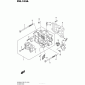 Схема узла: Головка цилиндра для Suzuki UH200 Burgman