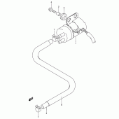 Схема вузла: Паливний насос для Suzuki RF600