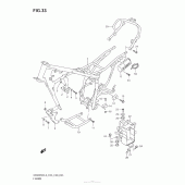 Схема вузла: Рама для Suzuki DR200 DR200SE