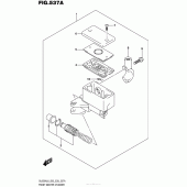 Схема узла: Передний тормозной цилиндр для Suzuki DL650 V-Strom