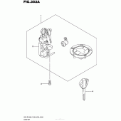 Схема вузла: Замки для Suzuki GSX-R1000