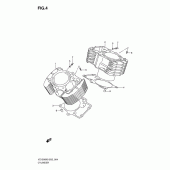 Схема узла: Цилиндр для Suzuki VZ1500 Intruder M1500